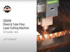 2000W 레이저 절단 기계와 교환 테이블-플릿 및 튜브 레이저 절단 기계