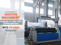 수압 CNC 판 롤링 기계 4 롤 6x1200mm